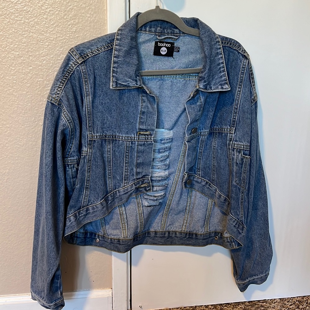 Cropped Jean Jacket